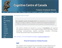 Tablet Screenshot of cognitivecentre.ca