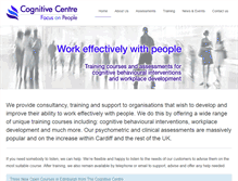 Tablet Screenshot of cognitivecentre.com